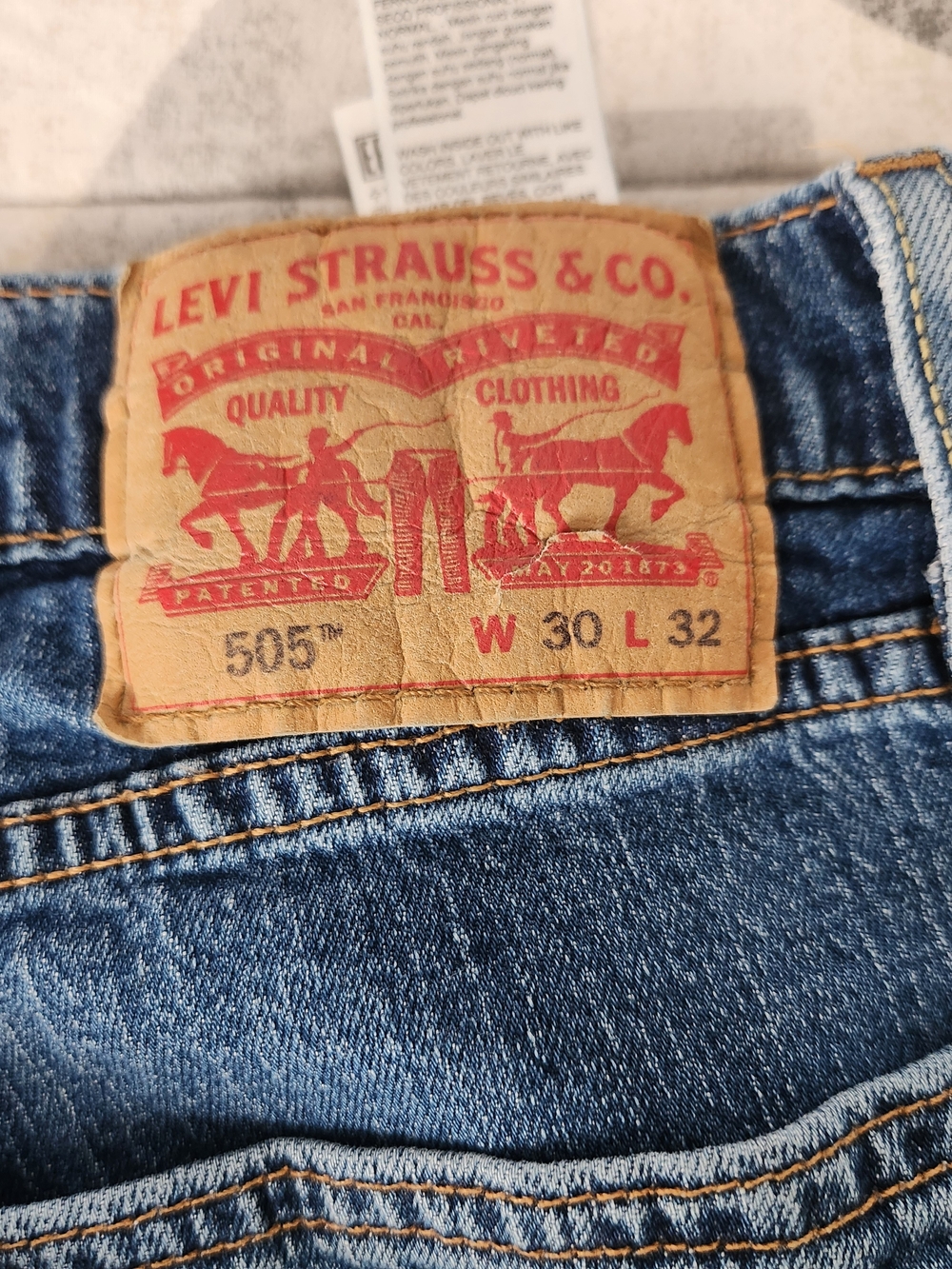 Levi's 505 Classic Straight Jeans